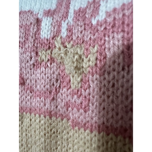 Dolls Kill Sugar Thrillz Cuddle Buddy Knit Teddy Bear Bows Sweater NWOT Size XL - Picture 3 of 6